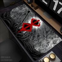 Didelis pelės kilimėlis Anime Berserk Žaidėjo Klaviatūros Pelės kilimėlis Didelis Guminis Žaidimų kilimėlis Guts kardas berserk Pelės kilimėlis PC Stalas Mergaitė Spintelė 900x400x3mm