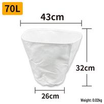 Jieba Universalus 70L dulkių maišelis ir filtras, skirtas BF502/BF585-3 white