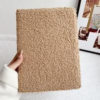 Plaušinis planšetinio kompiuterio dėklas, skirtas IPad A16 11 12-osios kartos Pro M5 Air 11.5 6 7 8 9 10-osios kartos Air Mini 7 6 M4 M3 M2 10.9 10.5 10.2 colio, smūgiams atsparus dangtelis-stovas 2026 iPad 12 th A19 chaki