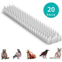10/20 vnt. Juostelės Paukščių Dygliukai Atbaidantys Skaidrūs Anti Paukščių Dygliukai Anti Katės Lipimas Paukštis 20pcs white