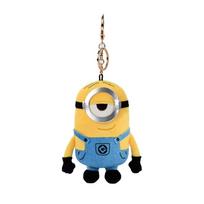 Oficialiai licencijuotas mielas Tim meškiuko pliušinis žaisliukas raktų pakabukas Minkštas kimštas gyvūnas Aksesuaras 12cm Stewart  yellow