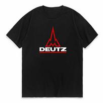 Aukštos kokybės 100% medvilnės Deutz Fahr traktoriaus marškinėliai Unisex vasaros mados marškinėliai Šaunūs Harajuku gatvės drabužiai Hoodies Pop Y2k Viršutiniai drabužiai L red