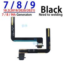 USB Ports Charger Dock Connector for Ipad 9.7 10.2 5 6 7 8 9 10 11 2017 2018 2019 2020 2021 2022 2025 Generation Charging Flex 5 6 Air Black black