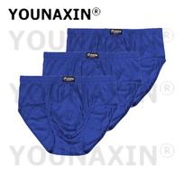 3 vnt. Didelio dydžio kelnaitės Dideli apatiniai vyriškos kelnaitės Medvilninės kvėpuojančios kelnaitės Kelnaitės XL 2XL 3XL 4XL 5XL 6XL 7XL 8XL 8XL blue
