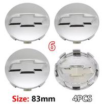4 vnt. ABS automobilio ratų centriniai dangteliai Stebulės dangteliai Emblema Chevrolet Malibu AVEO Corvette CRUZE EQUINOx IMPALA LACETTI TRAX ORLANDO