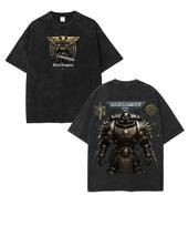 Warhammer 40K Juodieji Riteriai Kosminis Jūreivis Anime Grafinis Unisex Marškinėliai L black
