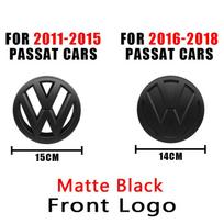 Volkswagen PASSAT B6 B7 2011-2015 Passat B8 2016-2018 VW logotipas Automobilio ženklelis Variklio dangčio Priekinės grotelės Galinės bagažinės Emblema Lipdukas Priedas sbfu30 Passat 2016-2018