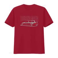 Stylish E46 Touring Mafia Estate Station Wagon Print T Shirt For Car Enthusiasts Vintage Slightly Comfortable Versatile 2XL brown
