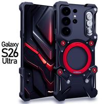 Prabangus aušinantis besisukantis stovas Samsung Galaxy s26 S25 S24 S23 S22 Ultra dėklui Metalinė mechaninė rankena Tuščiaviduris Funda Add a gift box