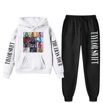 Taylor Swift The Eras Tour Unisex Hoody su 1D spaudiniu M white