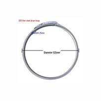 200L plieninė statinė su lanku 200L drum hoop