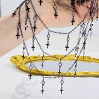 1 Meter Length Crystal Beaded Chain Metal Necklace Making Chain  for DIY Jewelry Making juoda