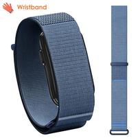 Nylon Velcro Loop Strap For Garmin CIRQA Smart Band lightweight Sports Breathable For CIRQA Fitness Tracker Adjustable Wristband For Garmin CIRQA black