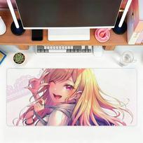 Marin Kitagawa Anime Pelės Padas Biurui, Žaidimams ir Klaviatūroms Neslystantis Didelis Vandeniui Atsparus 180x220x2mm