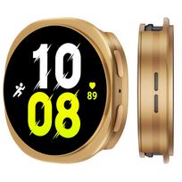 Metalinis pilnos dangos apsauginis laikrodžio dėklas, skirtas Samsung Galaxy Watch 8 / 9 40mm 44mm Samsung  Watch 9-44mm auksas