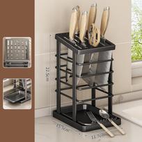 Stainless Steel Knife Holder Kitchen Storage Organizer Multifunctional Kitchen Knife Holder Knife Organizer Cutlery Organizer juoda