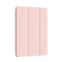 Dėklas Samsung Galaxy Tab A8 10.5 SM-X200 SM-X205 X200 X205 Magnetinis Odinis Atverčiamas Išmanusis Dangtelis Minkštas Silikoninis Galinis Dangtelis rožinė