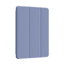 Dėklas Samsung Galaxy Tab A8 10.5 SM-X200 SM-X205 X200 X205 Magnetinis Odinis Atverčiamas Išmanusis Dangtelis Minkštas Silikoninis Galinis Dangtelis violetinė