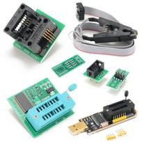 CH341A/CH341B programuotojo rinkinys su SOP8 8 kontaktų BIOS testavimo klipsu