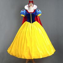 Prabangus Snieguolės Cosplay Kostiumas Suaugusioms Moterims Helovino Pasiruošimas Karnavalo Fantazija Princesės Vaidmenų Žaidimo Suknelė S yellow
