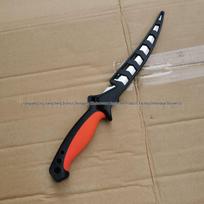 Stainless Steel Outdoor Fish Knife with Sheath - Multi-Purpose, Sharp, Lightweight Butcher Knife