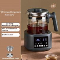 Xiaomi 1.3L Tea Maker Baby Constant Temperature Milk Regulator Steam Spray Office Tea Kettle Multifunctional Electric Kettle 220V UK pilka