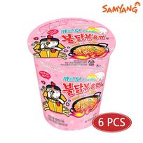 Samyang Carbo Hot Chicken Skonis Ramen mažame puodelyje 80g (2 Skirtingi kiekiai) 6pcs