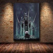 Hollow Knight Elektroninio Žaidimo Plakatas Namų Dekoro Tapyba Vaikų Anime Žaidimo Spaudinys Ant Drobės Sienos Svetainė 40cm×60cm NoFrame