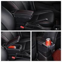 „Peugeot 107“ „Toyota Aygo BJ“ „Citroen C1“ automobilio porankių dėžutei specialios modernizavimo priedai Parduotuvė salono dalys raudona/juoda
