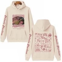 Melanie Martinez Hoodies Portals Print Unisex Women Streetwear Y2k Hoodie Sweatshirts Harajuku Pullovers Unisex Tracksuit Clothing S gray