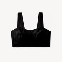 Push Up Liemenėlė Besiūlė Patogios liemenėlės Be vielos liemenėlės Sexy Bralette Moterys Solf Everyday Liemenėlė Miego apatinis trikotažas Seksualus apatinis trikotažas M juoda