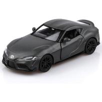 1/36 mastelio Toyota Supra žaislinis automobilis, Toyota Supra Diecast automobilio modelis, atitraukiami žaisliniai automobiliai, automobilių dovanos berniukams mergaitėms 1/36-Sze:12.3*5.2*4cm pilka spalva