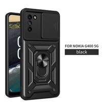 Atsparus smūgiams šarvuotas dėklas, skirtas Nokia X100 G400 G21 G20 G10 G11, apsaugantis kameros objektyvą, Fundas, skirtas Nokia C31 C30 C21Plus C110 C20 For Nokia G11 juoda