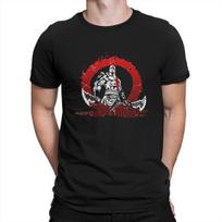 Classic Fashion TShirts God Of War Kratos Male Harajuku Pure Cotton Streetwear T Shirt Round Neck  5XL brown