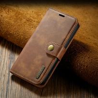 Nuimamas magnetinis odinis telefono dėklas, skirtas IPhone 15 12 13 11 14 Pro Max XS XR X SE 8 7 Plus, su pinigine ir kortelių laikikliu ForiPhone 12 Pro Max