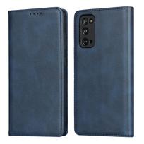 Odinis dėklas Samsung Galaxy S20 Ultra / S20 FE S20+ 5G Dėklas Magnetinis pritraukimas Atverčiamas dėklas Piniginė Maišeliai Fundas Coque S20 FE (4G 5G)&Just Case black