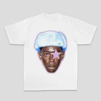 Vasaros Tyler The Creator Vyriški Moteriški Marškinėliai Kūrėjas Tyler Repas Hiphop Amerikos Gatvės Spaudas Tiesioginis Purškimas Medvilnė Trumpomis Rankovėmis Marškinėliai S white