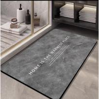 HOMZY Super Absorbentus Diatomito Purvo Neslystantis Vonios Kilimėlis Tualetui Neslystantis Voniai Kojų Kilimėlis Virtuvei Svetainei Grindų Kilimėlis Namų Dekoravimas 45X70CM