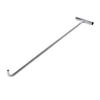 Nerūdijančio plieno šulinio dangčio kablys Didelio apkrovimo keltuvas Šulinio kablys Kanalizacijos ir drenažo grotelėms Saugus ir lengvas priėjimas 10CM gray