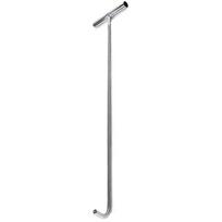 Nerūdijančio plieno šulinio dangčio kablys Didelio apkrovimo keltuvas Šulinio kablys Kanalizacijos ir drenažo grotelėms Saugus ir lengvas priėjimas 12CM gray
