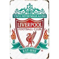 Liverpool-Senovinė skardinė plokštelė su kavinės-baro-naktinio klubo logotipu 20*30cm