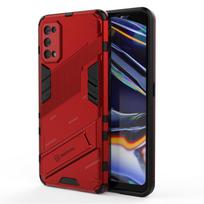Telefono laikiklio dėklas, skirtas Oppo Realme 7 Pro, Kietas šarvuotas pilnas dangtelis, skirtas Oppo Realme 7 Pro, Skirtas Realme 7 8 Pro GTNeo GT Master For Realme 7 Pro raudona