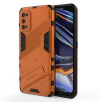 Telefono laikiklio dėklas, skirtas Oppo Realme 7 Pro, Kietas šarvuotas pilnas dangtelis, skirtas Oppo Realme 7 Pro, Skirtas Realme 7 8 Pro GTNeo GT Master Realme Narzo 30 5G oranžinė