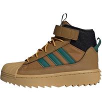 Adidas Originals Superstar Žieminiai Trekingo Patogūs Minkšti Lauko Batai Vaikams JQ0343 33 black