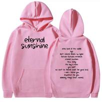 Ariana Grande Eternal Sunshine Naujo albumo gobtuvas Ruduo Žiema Vilna Gatvės stilius M pink
