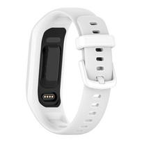 Silikoninė laikrodžio apyrankė Garmin Vivosmart 5, Sportinė apyrankė, Minkštas riešo dirželis, Atsarginis apyrankė Garmin Vivosmart5 Dirželis Garmin Vivosmart 5 balta
