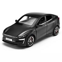 1/32 2025 Tesla Model Y visureigis lydinio automobilio modelis lieto metalo naujos energijos transporto priemonės automobilio modelis didelis modeliavimas garsas ir šviesa vaikų žaislas dovana juoda