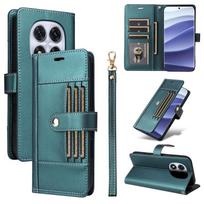 Atverčiama odinė piniginė dėklas Xiaomi Redmi Note 14 Pro 14S 4G Note14 Pro Plus 5G, flip dangtelis, telefono dėklai, išorėje 6 kortelių lizdai PU Leather&Redmi Note14 4G (Europe)