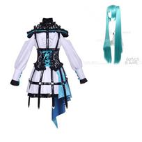 Anime Žaidimas Project Sekai Colorful Rose Cage Cosplay Miku Kostiumas Mielas Lolita Vienodas Helovino Šventės Dovanos Suknelė Kostiumų Rinkiniai 3XL 65-70kg juoda