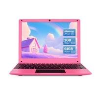 Naujas 10,1 colio vaikų nešiojamas kompiuteris, veikiantis su Android 12 OS, 2GB RAM, 64GB ROM, Bluetooth, Wi-Fi, mėlynas 10.1 rožinė